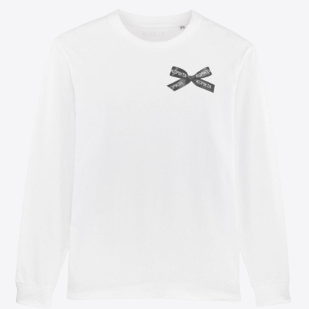 LONG SLEEVE BOW TSHIRT