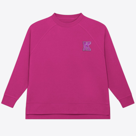 VARSITY K SWEATSHIRT SPLIT