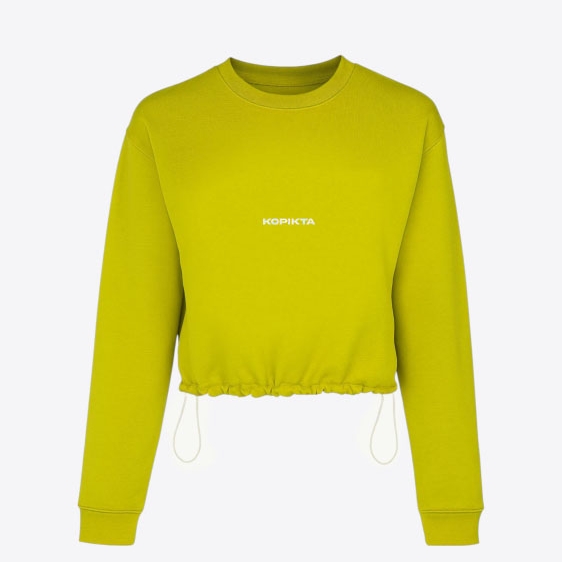 AURA CROP SWEATSHIRT