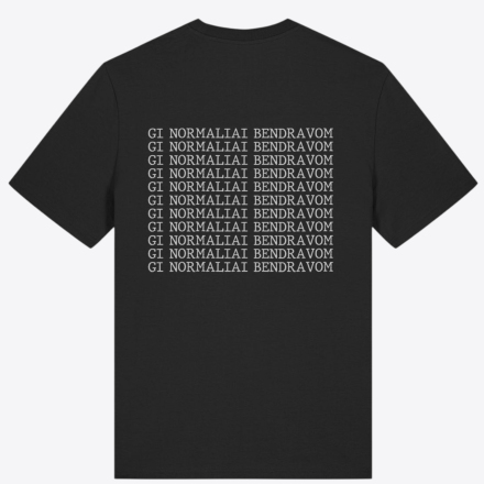 TSHIRT NORMALIAI BENDRAVOM