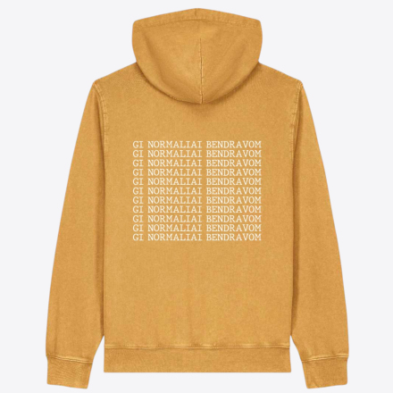 NORMALIAI BENDRAVOM HOODIE
