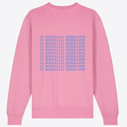 NORMALIAI BENDRAVOM SWEATSHIRT