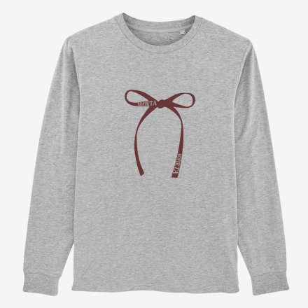 LONG SLEEVE RIBBON TSHIRT