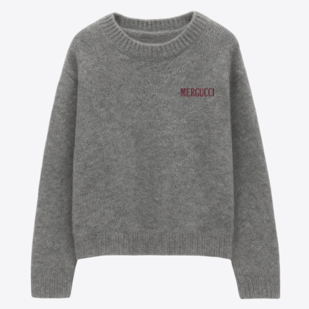 FLUFFY KNIT SWEATER