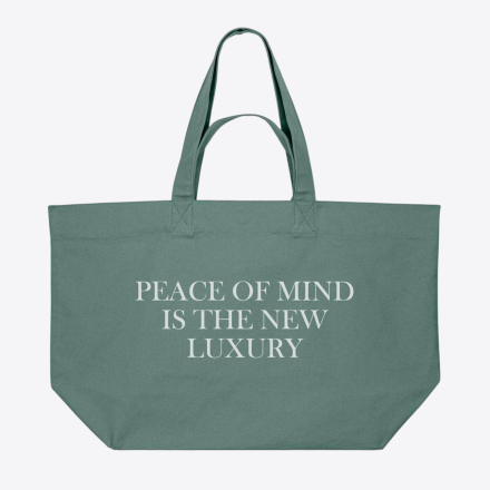 OVERSIZE PEACE LUXURY BAG