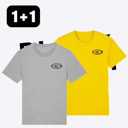 1+1 TSHIRT UNISEX