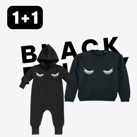 1+1 KIDS ONESIE SWEATSHIRT