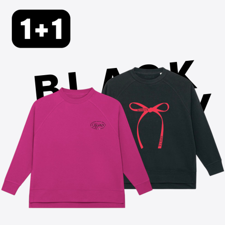 1+1 SWEATSHIRT SPLIT