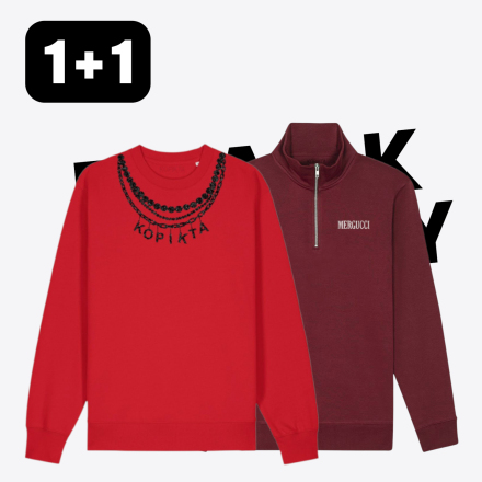 1+1 SWEATSHIRT KOPIKTA