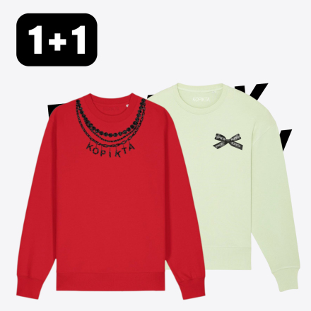 1+1 SWEATSHIRT KOPIKTA