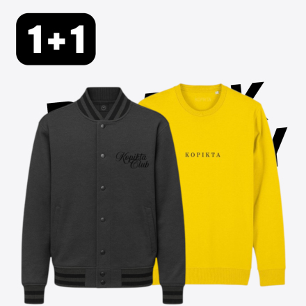 1+1 JACKET SWEATSHIRT