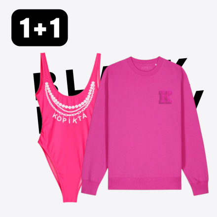 1+1 SWEATSHIRT SWIMSUIT