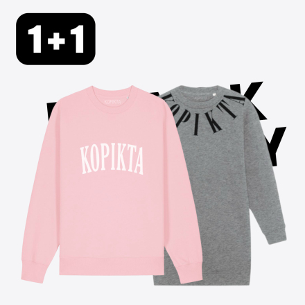 1+1 KOPIKTA SWEATSHIRT DRESS 