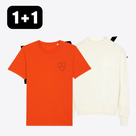 1+1 SWEATSHIRT TSHIRT