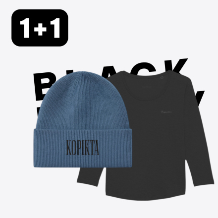 1+1 TSHIRT BEANIE