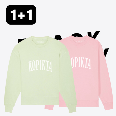 1+1 SWEATSHIRT KOPIKTA