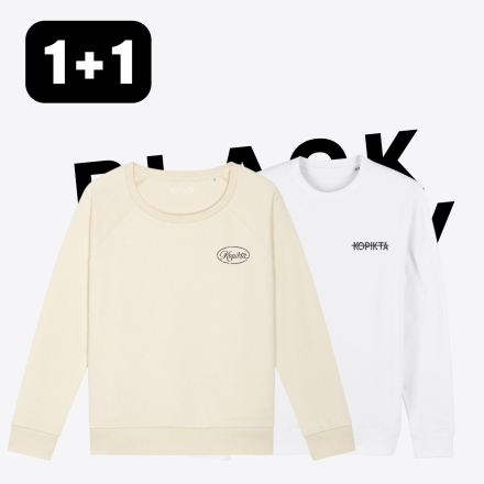 1+1 SWEATSHIRT KOPIKTA