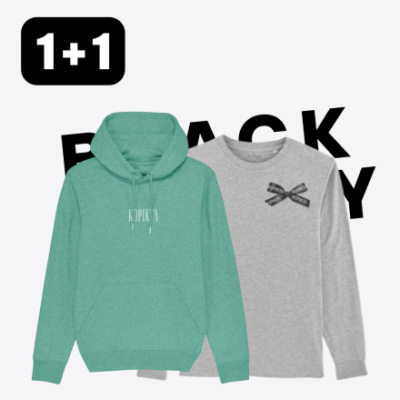 1+1  HOODIE TSHIRT
