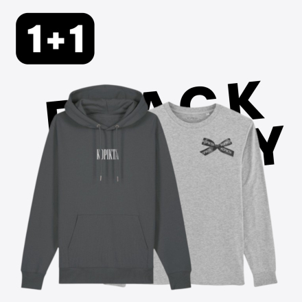 1+1  HOODIE TSHIRT