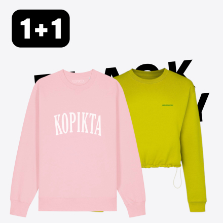 1+1 SWEATSHIRT KOPIKTA