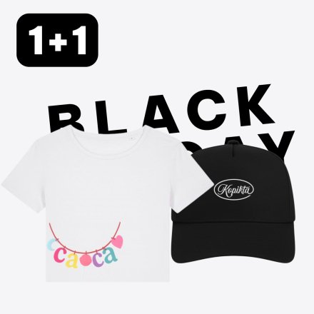 1+1 TSHIRT CAP