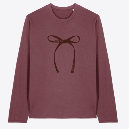 LONG SLEEVE RIBBON TSHIRT
