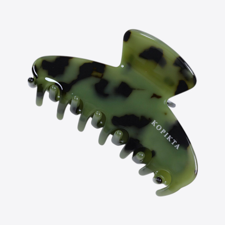 MIDI HAIR CLAW OLIVE SMOKE 