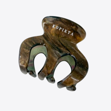 MINI HAIR CLAW MOONDUST AMBER