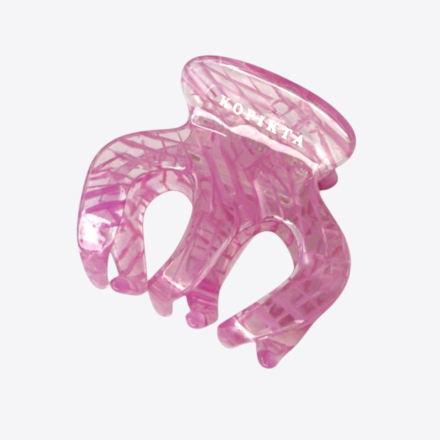 MINI HAIR CLAW PINK MIRAGE