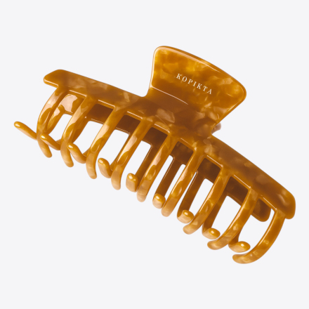 MAXI HAIR CLAW CARAMEL 