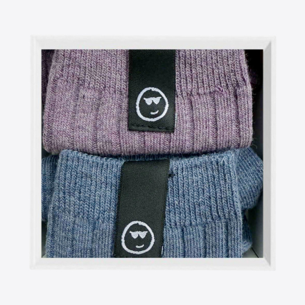 RICH COTTON SOCKS (2 PAIR)