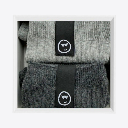 RICH COTTON SOCKS (2 PAIR)