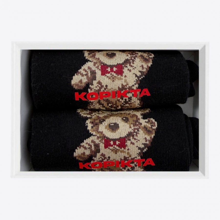 KOPIKTA TEDDY SOCKS (1 PAIR)