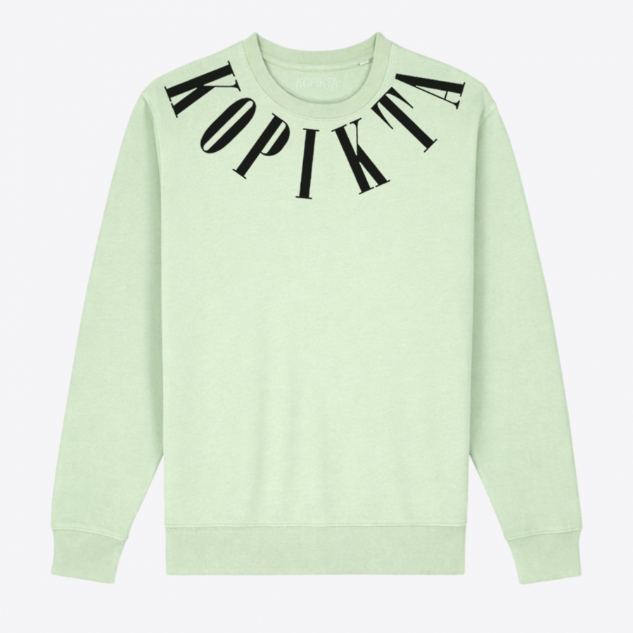 COLLAR SWEATSHIRT