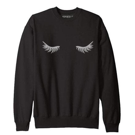 EYELASHES SWEATSHIRT